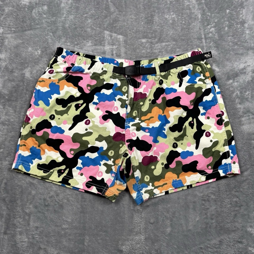 Gramicci Project Parks Japan Camo Climbing Shorts Large Belted Gorpcore